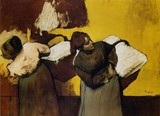 Degas les blanchisseuses